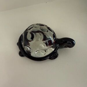 Glass Turtle Decoration